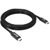 Club 3D Club3D Kabelis USB4 Gen3x2 Typ C 8K60Hz UHD maitinimo tiekimas 240W, (M/M), 300cm