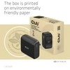Club 3D Club3D kelioninis įkroviklis 100W GAN technologija, USB-IF TID sertifikuotas, USB Type-C, Power Delivery (PD) 3.0 palaikymas