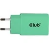 Įkroviklis Club 3D Club3D Lifestyle kroviklis USB-C 30Watt 2 vnt. žalia retail