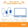 Įkroviklis Club 3D Club3D Lifestyle Ladegerät USB-C 30Watt, 2Stk oranžinis retail