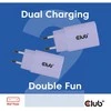 Club 3D Mobiliųjų įkroviklių komplektas USB-C 30W violetinis CAC-3025 CLUB3D