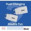Club 3D Mobiliųjų įkroviklių komplektas USB-C 30W baltas CAC-3020 CLUB3D