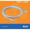 Club 3D Club3D Lifestyle USB-C Kabelis PD 240W,20Gbps 2m blau St/St mažmeninė prekyba