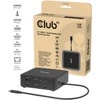 Stotelė/replikatorius Club 3D CSV-2542 doko stotelė, laidinė, USB 3.2 Gen 2 (3.1 Gen 2) Type-C Juodas