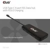 Club 3D Club3D šakotuvas 1xUSB-C ir 4xUSB-C, 10Gbps prievadas, PD 3.0