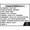 Cobi Klocki pzkpfw vi tiger ausf.e 8000 klocków