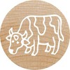 Colop WOODIES Antspaudų rinkinys „Farm Animation" mažmeninei prekybai