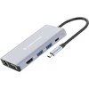 Adapteris AV Conceptronic CONCEPTRONIC dokas USB-C->HDMI,USB3.0,100WPD 10-in-1 0.25m gr