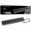 CONCEPTRONIC 14-1 Dock USB-C->2xHDMI/DP/2xUSB-C/+ 18cm sw