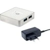 HUB USB Conceptronic 4x USB-A 3.0 (HUBBIES03W)