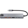 Conceptronic DONN29G Doko stotelė Laidinis USB 3.2 Gen 2 (3.1 Gen 2) Type-C pilkas