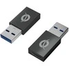 Adapteris AV Conceptronic Conceptronic DONN10G lyties keitiklis / kabeliai USB A USB C Juodas