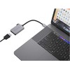 Adapteris USB Conceptronic ABBY22G USB-C - HDMI Sidabrinė (ABBY22G)