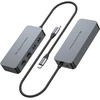 CONCEPTRONIC Adapteris USB-C->2xGbE+2xUSB-A3.2 5Gbs 0.30m gr