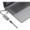 Adapteris USB Conceptronic USB-C - RJ-45 Pilka (ABBY08G)