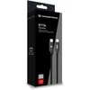 Kabelis USB Conceptronic USB-C - USB-C 1.2 m Juodas (ETTA03B12)