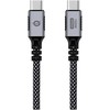 Kabelis USB Conceptronic USB-C - USB-C 2 m Juodas (ETTA07B20)