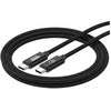 Kabelis USB Conceptronic USB-C - USB-C 2 m Juodas (ETTA02B20)