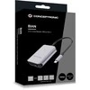 Conceptronic BIAN09G USB 3.2 Gen 2 Type-C kortelių skaitytuvas, pilkas