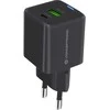 Įkroviklis Conceptronic CONCEPTRONIC Ladegerät 2Port 20W,1xUSB-C,1xUSB-A 1.5m sw