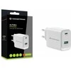Conceptronic ALTHEA20W45 2 prievadų 45 W GaN USB PD įkroviklis, USB-C x 1, USB-A x 1, QC 3.0, PPS, PD 3.0, skirtas naudoti patalpose, AC, 20 V, baltas