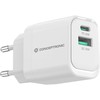 Conceptronic ALTHEA19W33 2 prievadų 33 W GaN USB PD įkroviklis