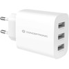 Conceptronic maitinimo laidas Conceptronic ALTHEA13W 3 prievadų 30W USB įkroviklis
