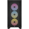 Stacionarus kompiuteris Corsair 3000D RGB Tempered Glass Juodas CC-9011255-WW