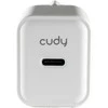 Sieninis įkroviklis CUDY CH20_EU (1x USB-C; 20W)
