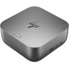HP „Thunderbolt 4 Ultra Dock G6“ 280 W su kombinuotu kabeliu - 5x USB-A, 2x USB-C, 1x USB-C „Thunderbolt 4“, 2x DisplayPort, 1x HDMI, 1x RJ-45, „Meteor Sidabrinis“, 3 metai