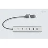 I-tec Hub USB-C/USB-A įkrovimo metalinis šakotuvas, 7 jungtys