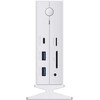 Šakotuvas D-Link DUF-E01/E, Laidinis, „Thunderbolt 4“, 3,5 mm, 10, 100, 1000 Mbit/s, Balta, „MicroSD“ („TransFlash“), SD