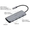 Targus Dual Video Mobile Dock with 140W EPR Pass-Thru | DOCK427GL | HDMI jungtys quantity 2