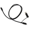 USB kabelis Wortmann AG USB-C / A kabelis für TERRA MIBILE Dockingstation 800