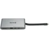 Wortmann TERRA MOBILE įkrovimo stotelė 770 USB-C dviejų ekranų įkrovimo stotelė kelionėms!