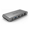 Wortmann TERRA MOBILE įkrovimo stotelė 770 USB-C dviejų ekranų įkrovimo stotelė kelionėms!