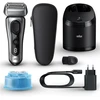 Braun Series 8 8567cc Skustuvas Apkarpymo mašinėlė Juoda, Sidabras