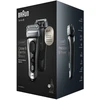 Braun Series 8 8567cc Skustuvas Apkarpymo mašinėlė Juoda, Sidabras