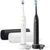 Elektriniai dantų šepetėliai Philips Sonicare 7100 HX7429/02, 2 vnt., juodas ir baltas