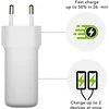 dbramante1928 – „Re-charge Pro“ – ES sieninis įkroviklis – 2x USB-C 30W – baltas