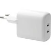 dbramante1928 - Įkroviklis - Sieninis įkroviklis GaN - 2x USB-C 25W EU - Baltas
