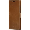 D Bramante dbramante1928 Copenhagen Slim - Dėklas su klapką na telefon - skóra ziarnista - Jasnobrązowy - do Samsung Galaxy S22 Ultra (CSSUGT001437)