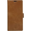 D Bramante dbramante1928 Copenhagen Slim - Dėklas su klapką na telefon - skóra ziarnista - Jasnobrązowy - do Samsung Galaxy S22 Ultra (CSSUGT001437)