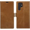 D Bramante dbramante1928 Copenhagen Slim - Dėklas su klapką na telefon - skóra ziarnista - Jasnobrązowy - do Samsung Galaxy S22 Ultra (CSSUGT001437)