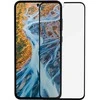 Dbramante1928 Eco-Shield -näytönsuoja, Samsung Galaxy A15, mustat reunat