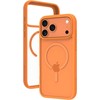 Dėklas dbramante1928 Grenen nugarėlė su MagSafe, skirta iPhone 17 Pro Max – oranžinė