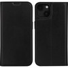 Dėklas dbramante1928 Oslo - Flip-Hulle fur Mobiltelefon - veganes Leder, Kunststoff - Juodas - fur Apple iPhone 15