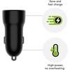 Įkroviklis dbramante dbramante1928 re-charge - Maitinimo šaltinis automobilinis - 30 Watt - 2 wyjścia (USB-C, USB) - juoda