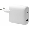 dbramante1928 - Įkrovimas - Sieninis įkroviklis GaN - USB-C 65W+18W ES - Baltas