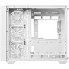 DeepCool CG530U 4F WH ATX Curved Glass Panoramic Case Baltas